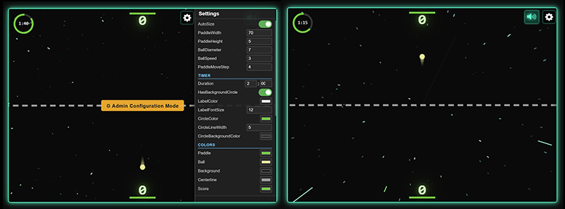 retro-pong-game screenshot